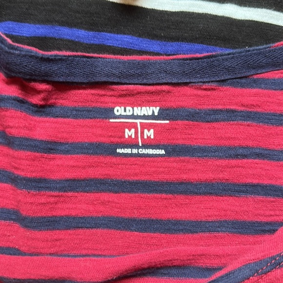 4 - Women's Old Navy/Tommy Hilfiger/Simply Vera 3/4 sleeve blouses tops medium - Picture 3 of 9